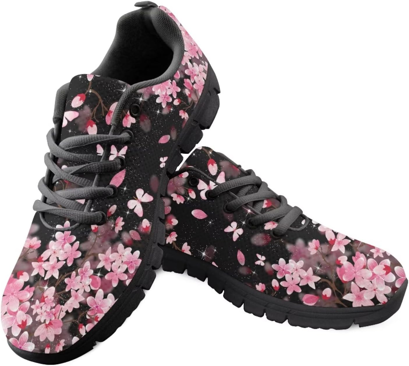 Funnydude Cute Print Women's Tennis Shoes Casual Walking Shoes Fall Lightweight Non Slip Sneakers