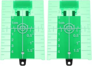 UKCOCO 2 Piezas De De Haz Verde Para Instrumento Accesorio Con Soporte De Medición Placa De Suelo Magnética Placa De De Líneas Verdes Para Medidor De