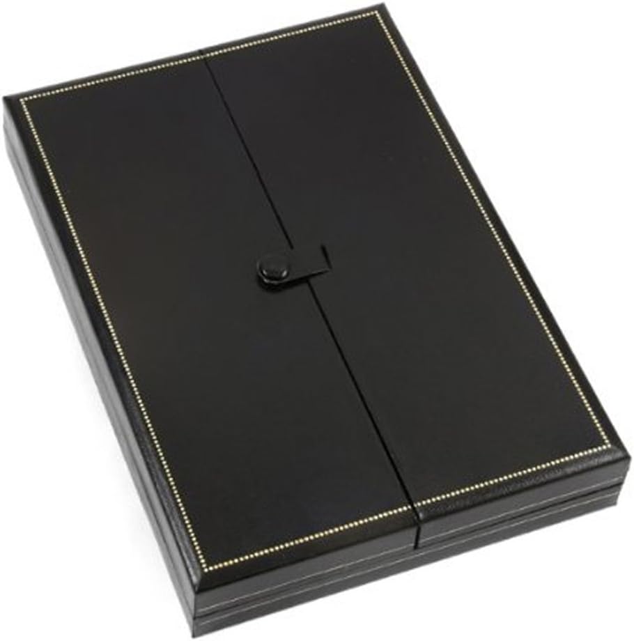 Fancy Necklace Jewelry Gift Box: Prestige Collection Black