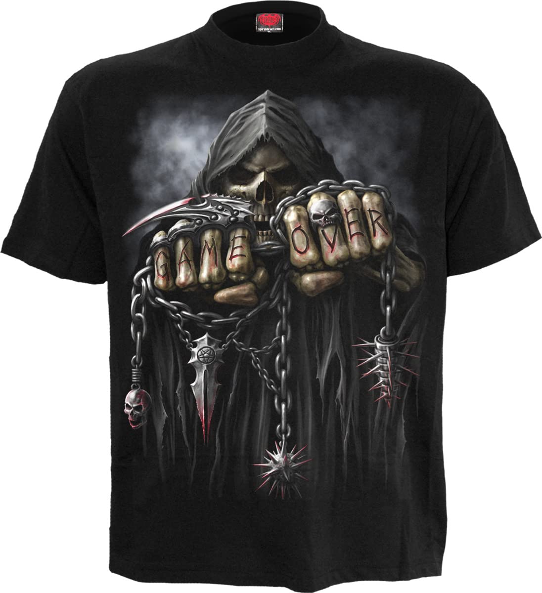 Spiral Boys Black - Game Over - Kids T-Shirt - Xxl