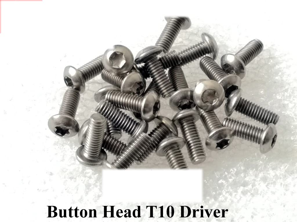 Lot De 76 Vis Cannetées En Titane 4mm - Longueurs 14 à 60mm, Avec Tournevis, Pour Dentisterie