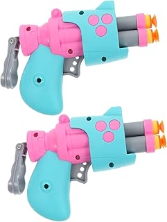 TOYANDONA Soft Bullet Toy Toys for Boys Childrens Toys Boys Kids Toys 2pcs Shooting Toy Boy Shooting Plaything Portable Shooter Toy Children Shooter Toy Child Shooter Toy Funny Toys