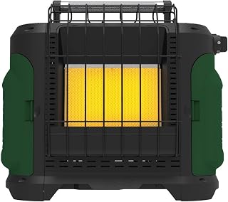 Calentador eléctrico Calentador portátil Calentador radiante recreativo de propano (LP) de 18,000 BTU