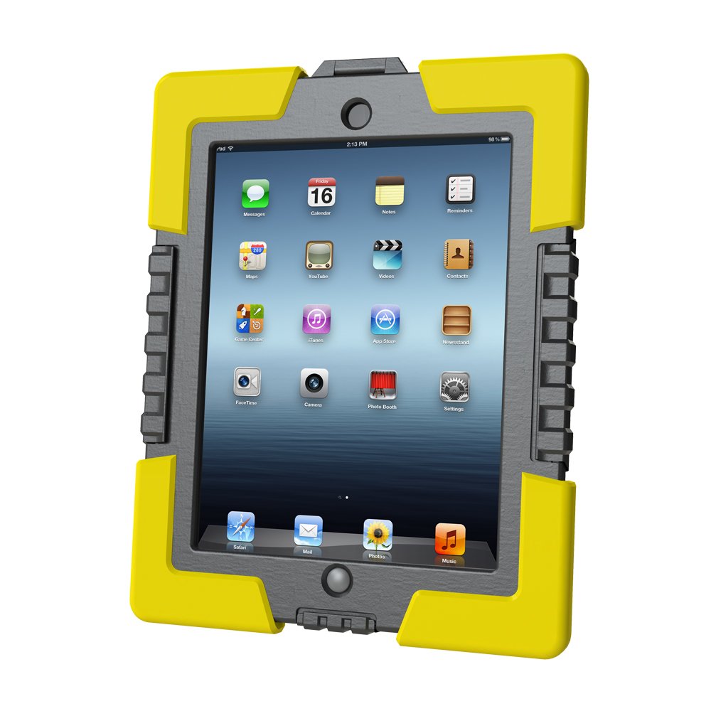 iHome Armo Extreme Rugged Case for iPad 2/3/4 - Yellow