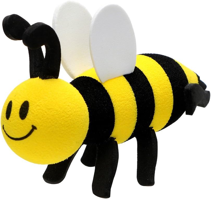 Car Antenna Topper Decors Smiling Bee Ornaments Car Decoration (Little bee)