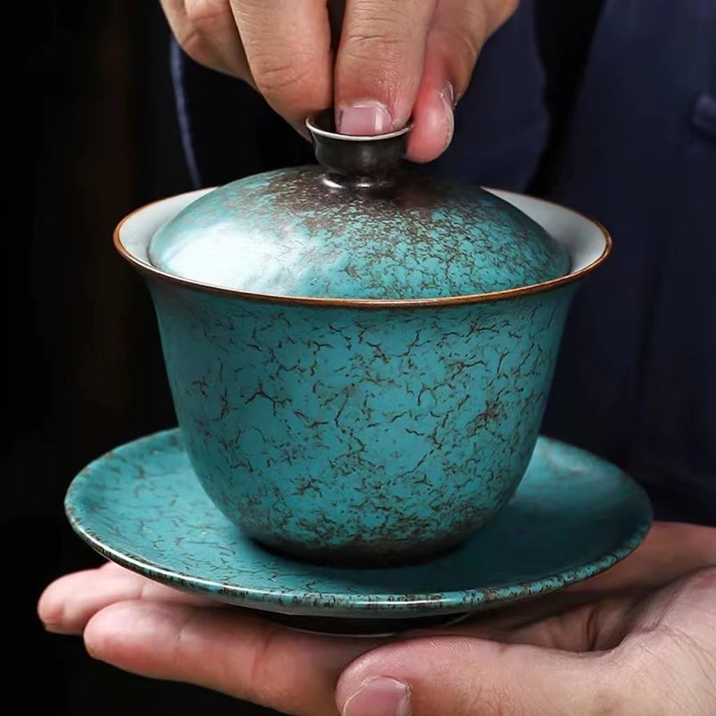 Tea Set Ceramic Portable Teapot Maker Infuser Teacup Cup For