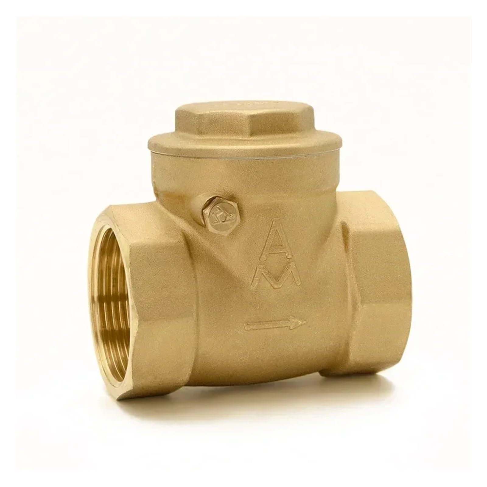 Clapet anti-retour DN50 laiton pour stopper les reflux d'eau