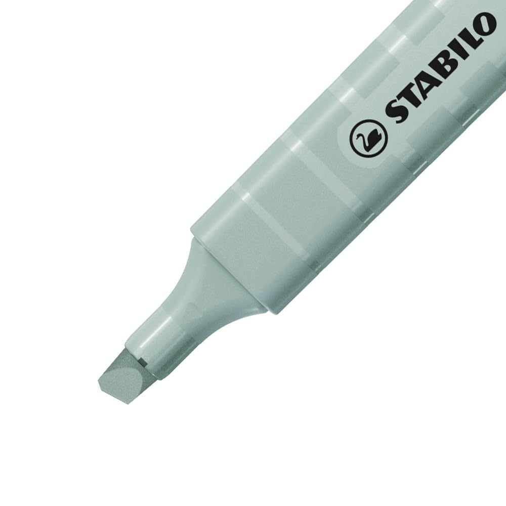 STABILO swing cool NatureCOLORS - Highlighter - Pack of 10 - Earth Green, 1 count (Pack of 10) - Image 3