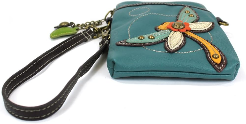 CHALA Garden Animal Collection Cell Phone Crossbody Purse-Women PU Leather/Canvas Multicolor Handbag with Adjustable Strap - Image 4