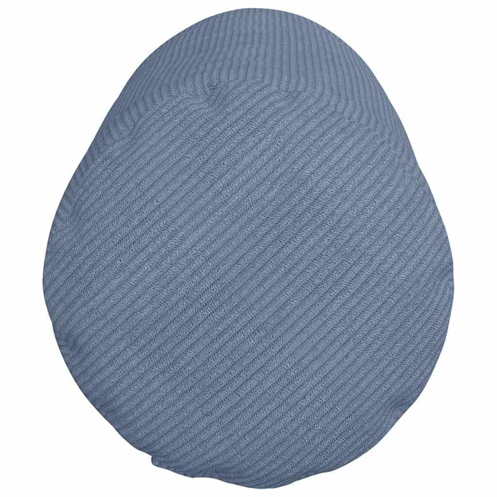 Poduszki bolster, 2 sztuki, niebieskie, Ø 25 x 70 cm, materiał sztruksowy, poduszki ozdobne na kanapę, sofę, do wnętrz, salonu, jadalni, zestaw