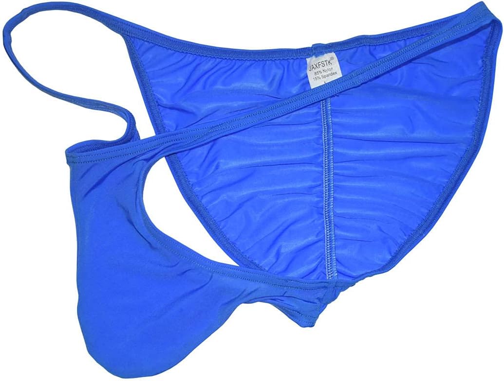 Mens Ice Silk Back Pucker Bikini Briefs Underwear Soft Brazilain Bikini Pouch Cheeky Briefs - Image 7