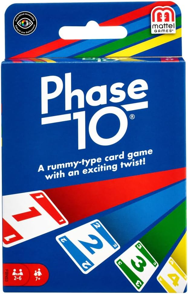 Mattel Phase 10 Card Game – A Chill Little Upgrade for Game Night