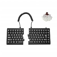 BAROCCOMiSTEL MD770 (日本語配列/茶軸) 分離型 キーボード 有線 USB 88 キー 黒色 PBT 白色ダブルショット MX Cherry マクロ機能搭載 Nキーロールオーバー対応 メディアキー対応 【日本正規代理店製品】 ML-MD770-J-BR/BK