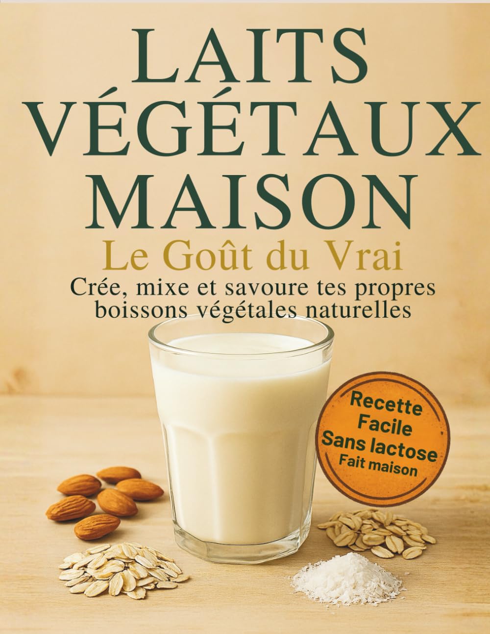 Lait végétaux maison. Crée, mixe et savoure tes propres boissons végétales naturelles.: Recettes simples et naturelles pour créer, mixer et savourer ses propres laits et boissons végétales à la maison