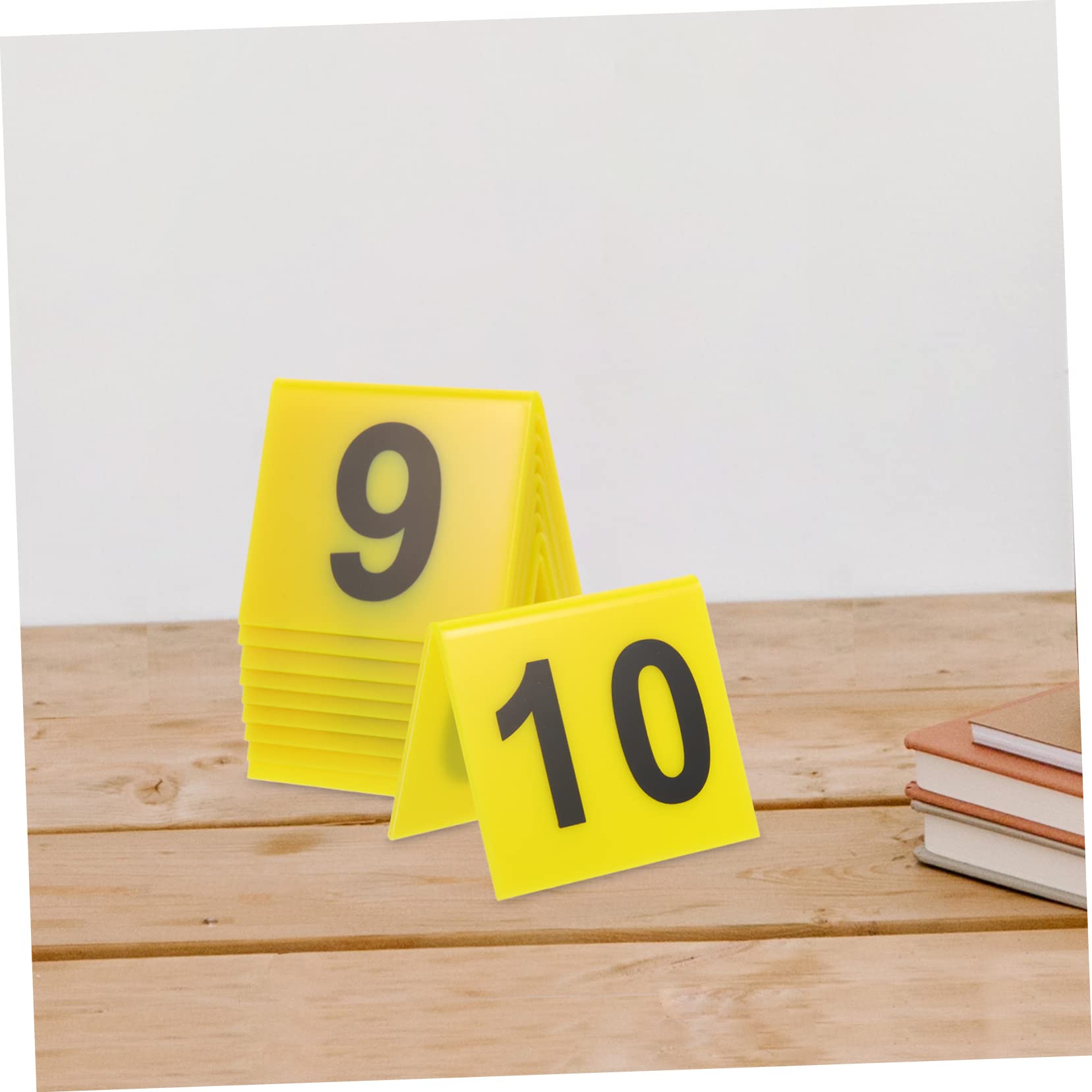 10Pièces Marqueurs Numériques Acrylique Réutilisables pour Restaurants Numéros de Table pour Événements Jeux et Fournitures de Fête Marqueurs de Table Pratiques