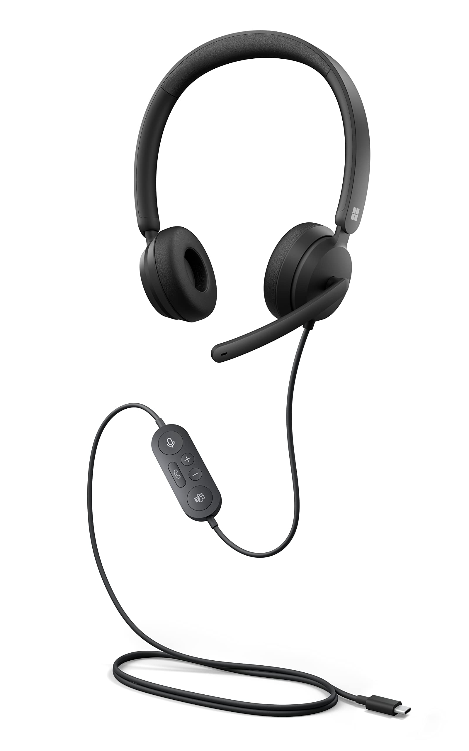 Microsoft Zestaw słuchawkowy USB-C XZ/NL/FR/DE Hdwr Black, I6N-00010, czarny, normalny