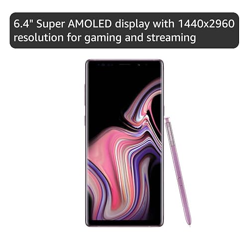 Amazon.com: Samsung Galaxy Note 9, 128GB, Lavender Purple
