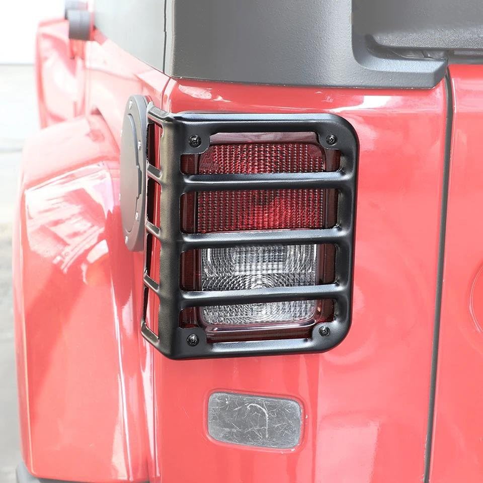 Accesorios cubierta protectora Jeep Wrangler JK 2007-2017 de diseño metálico premium 4