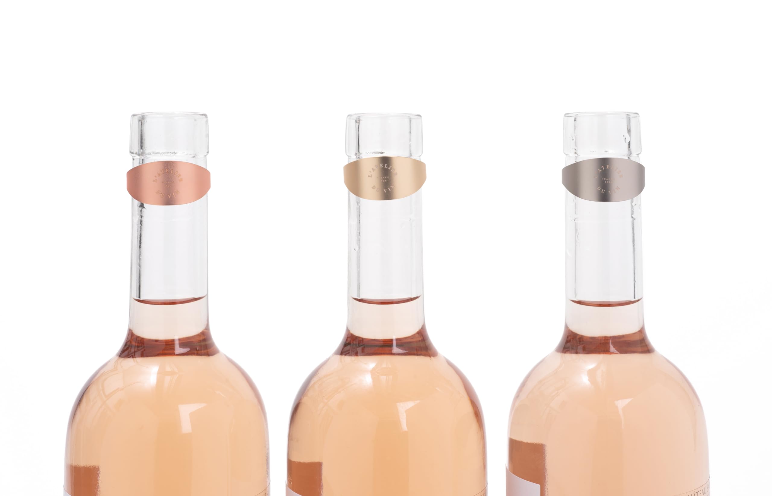 L'Atelier du Vin – Tropfringe für Weinflaschen – 3er-Set