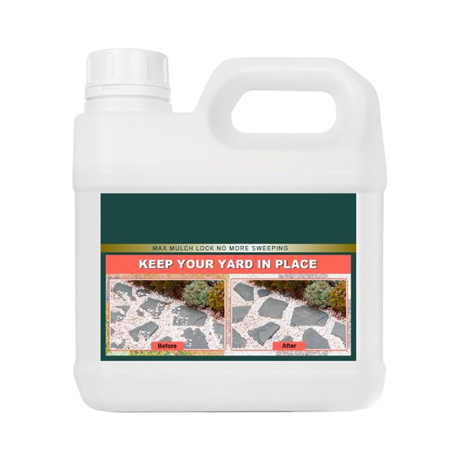 Landscape Glue - Strong Stone Adhesive Binder | Heavy Duty Artificial Glue for Pebble Paths Corridor Gardens, Residential Patios and Projects