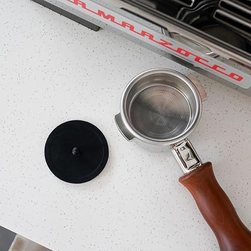 Miniatura 5 de Máquina de café expreso de silicona con retrodescarga de disco de limpieza para máquina de café expreso, filtro ciego para máquinas de expreso,