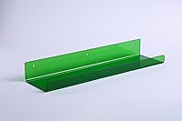 Vista 5 de upsimples Estantes acrílicos para decoración de pared, estante de exhibición de 15 pulgadas, organizador de perfumes para baño, dormitorio, sala