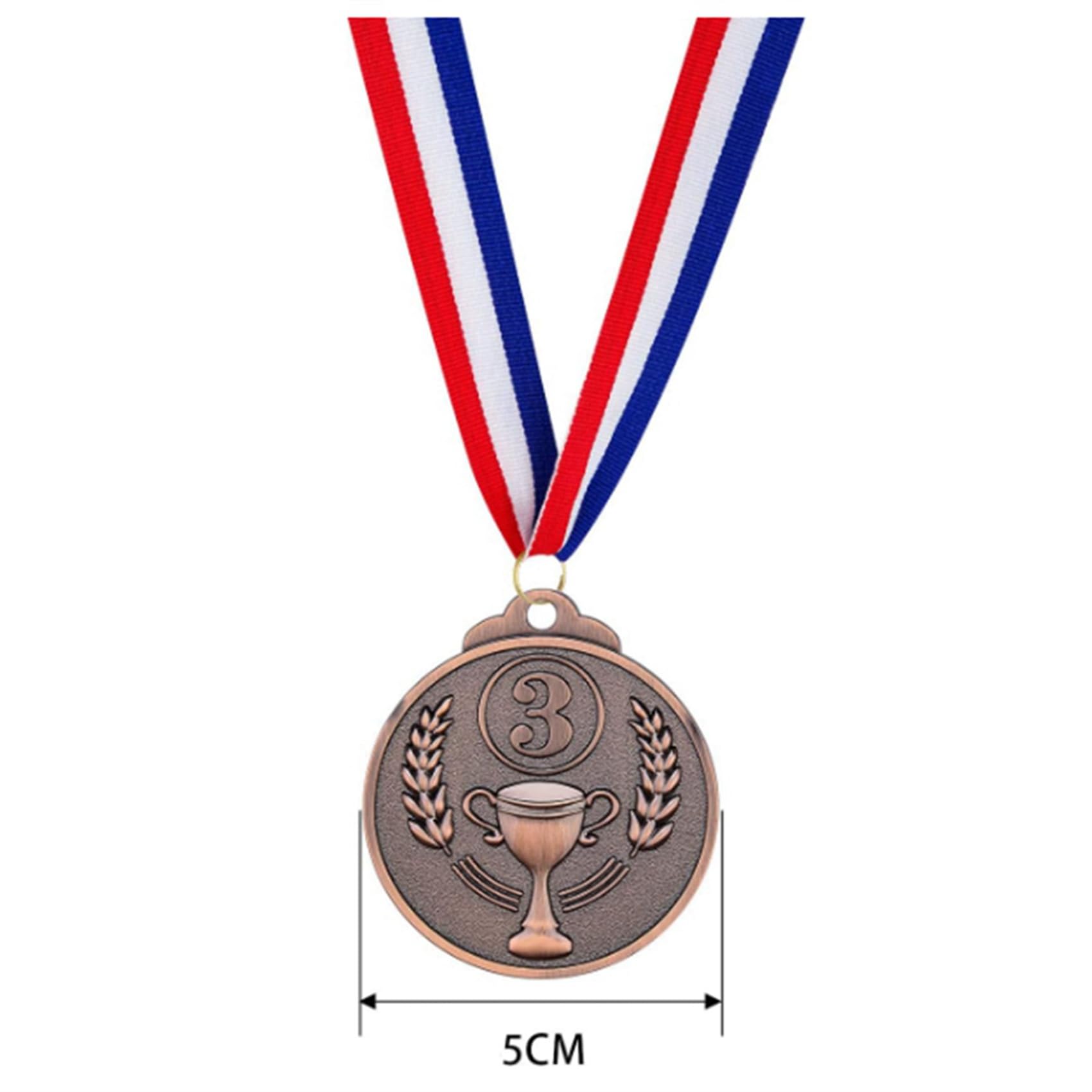 60 Piezas Medallas de Premio Plata Bronce Medallas de 1º 2º 3º Premios para Concursos