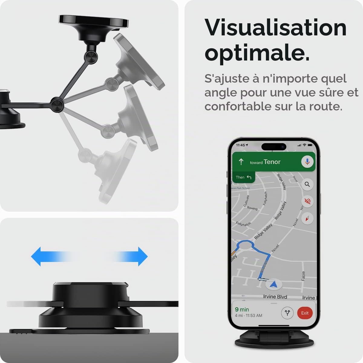 Spigen OneTap 3 MagFit Support Téléphone Voiture MagSafe