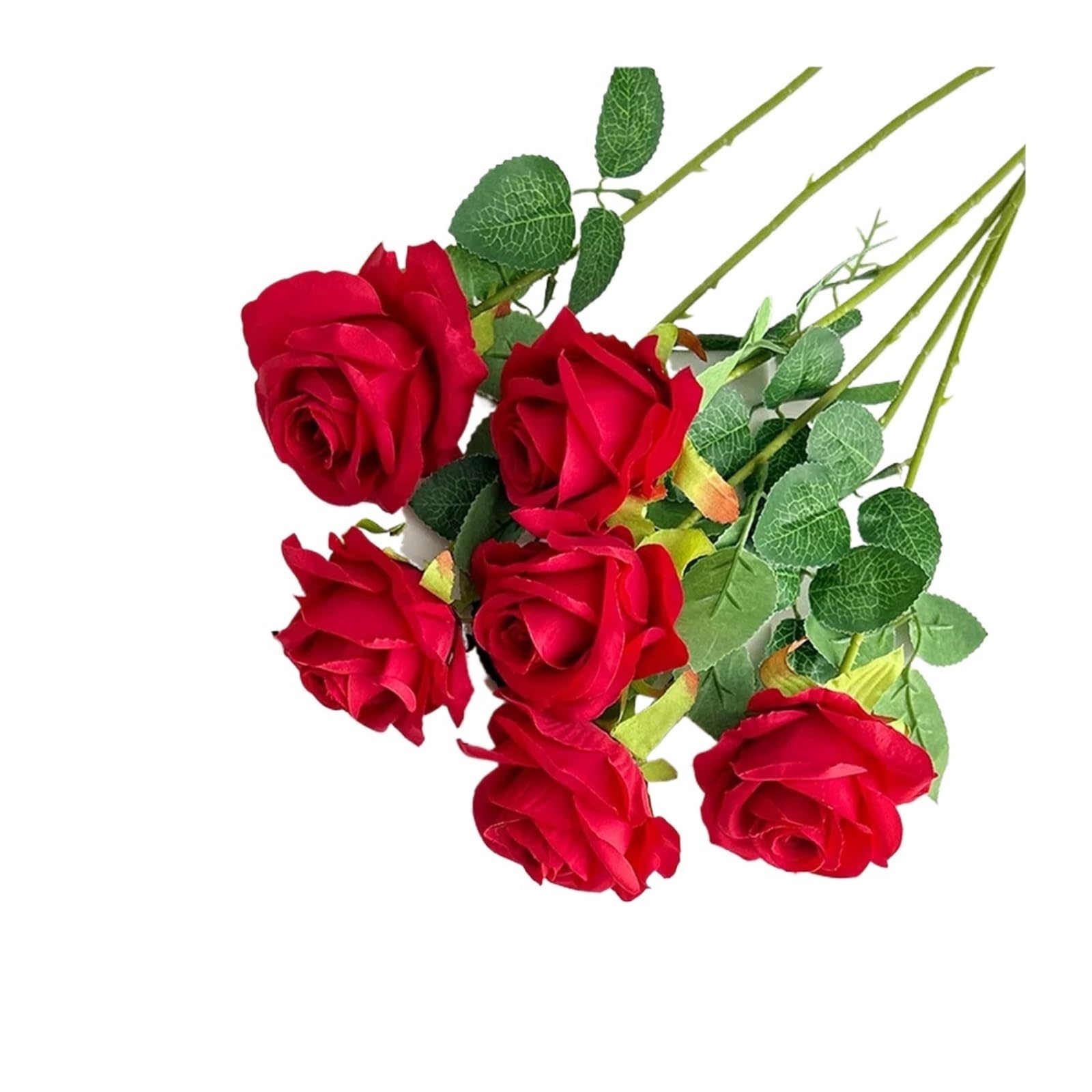 FVDZRFIE Artificial Flowers Rose Pink Artificial Roses Fake Flowers with Stems for DIY Wedding Bouquets Bridal Centerpieces Arrangements Tables Decorations
