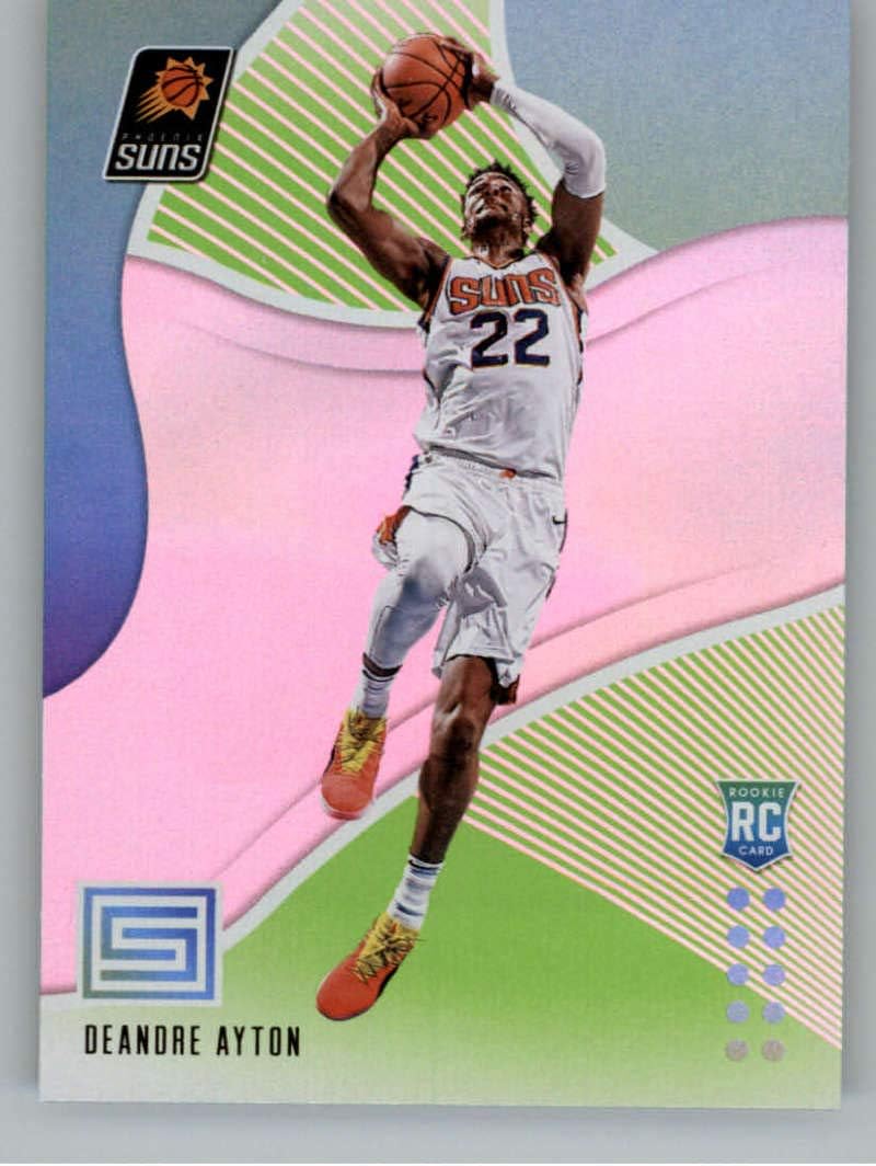 2018-19 Panini Status Green #102 Deandre Ayton RC Rookie Phoenix Suns NBA Basketball Trading Card