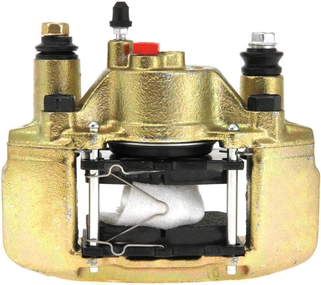 Front Left and Right Disc Brake Caliper Assembly Pair Set ZGYWAutoParts for Mazda Protege 1.8L 1992-1998, for Ford Escort 1.8L 1991-1996, for Ford Escort 1.9L 1993-1996, for Ford Escort 2.0L 1997-2003