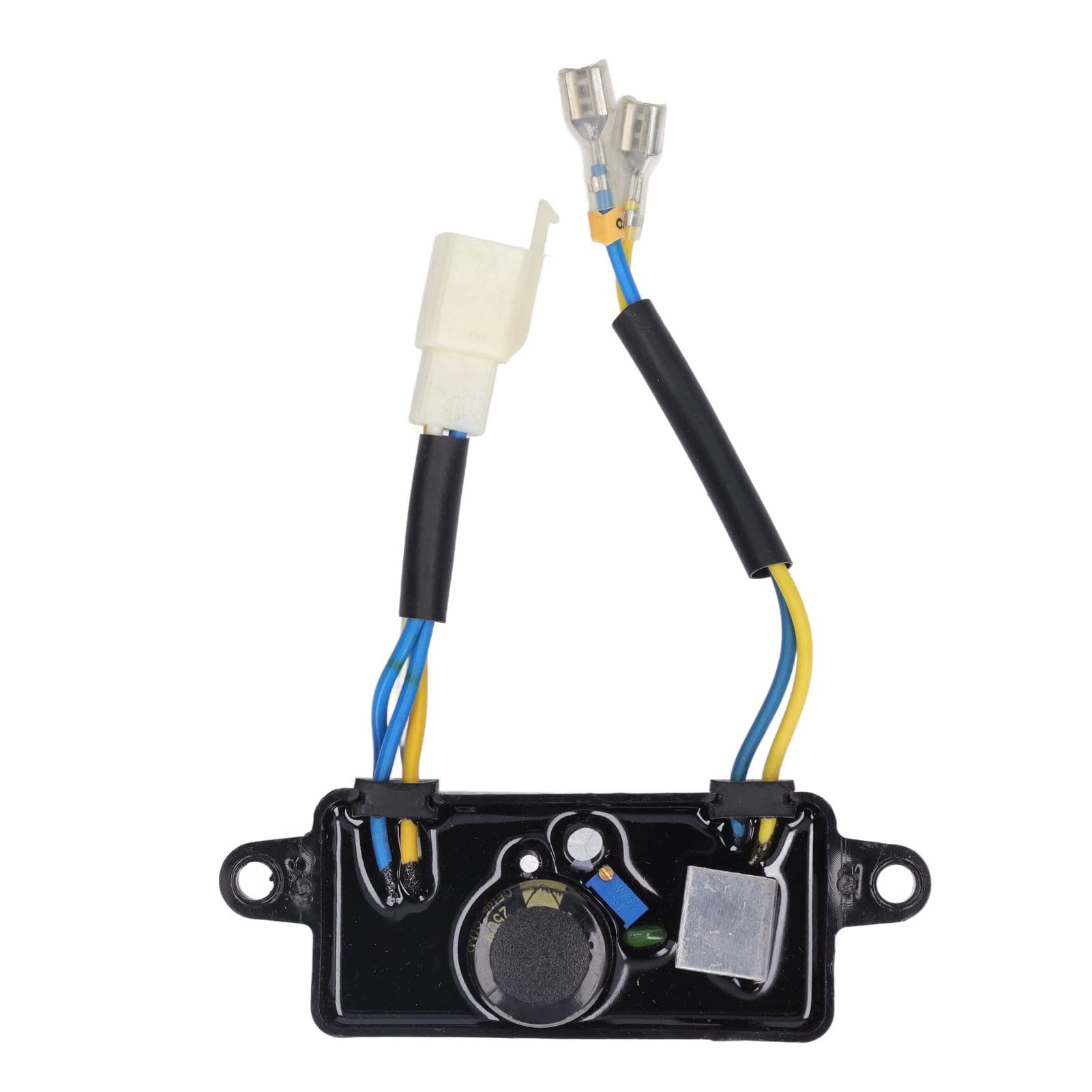 Brrnoo Regulador de Voltaje Avr, Generador Rectificador de Voltaje 1-2.5KW Regulador de Automático Avr Monofásico 6 Cables para Motor de Gasolina