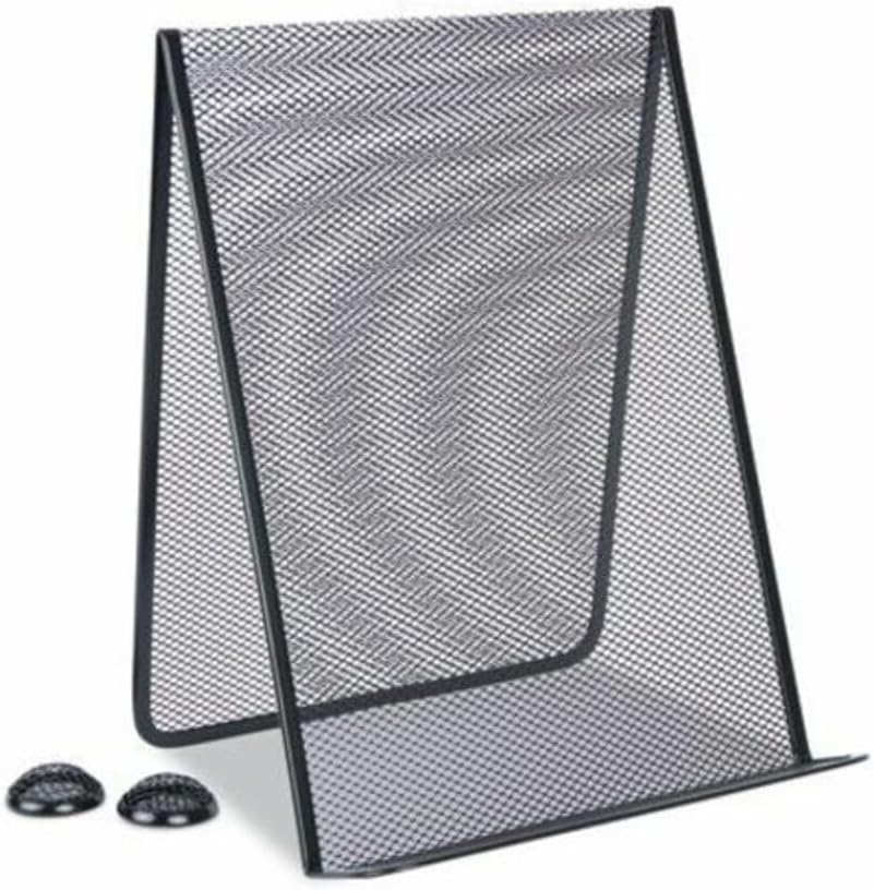 Metal Mesh Document Holder Free Standing, 35 Sheet Capacity, Metal, Black
