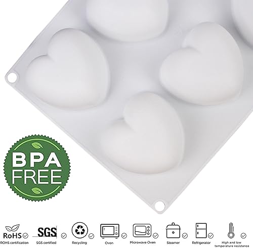 Miniatura 3 de OCPO KITCHEN Moldes de silicona para avión para hornear pasteles de mousse, postre francés, pasteles, helado, molde de decoración de pasteles, forma