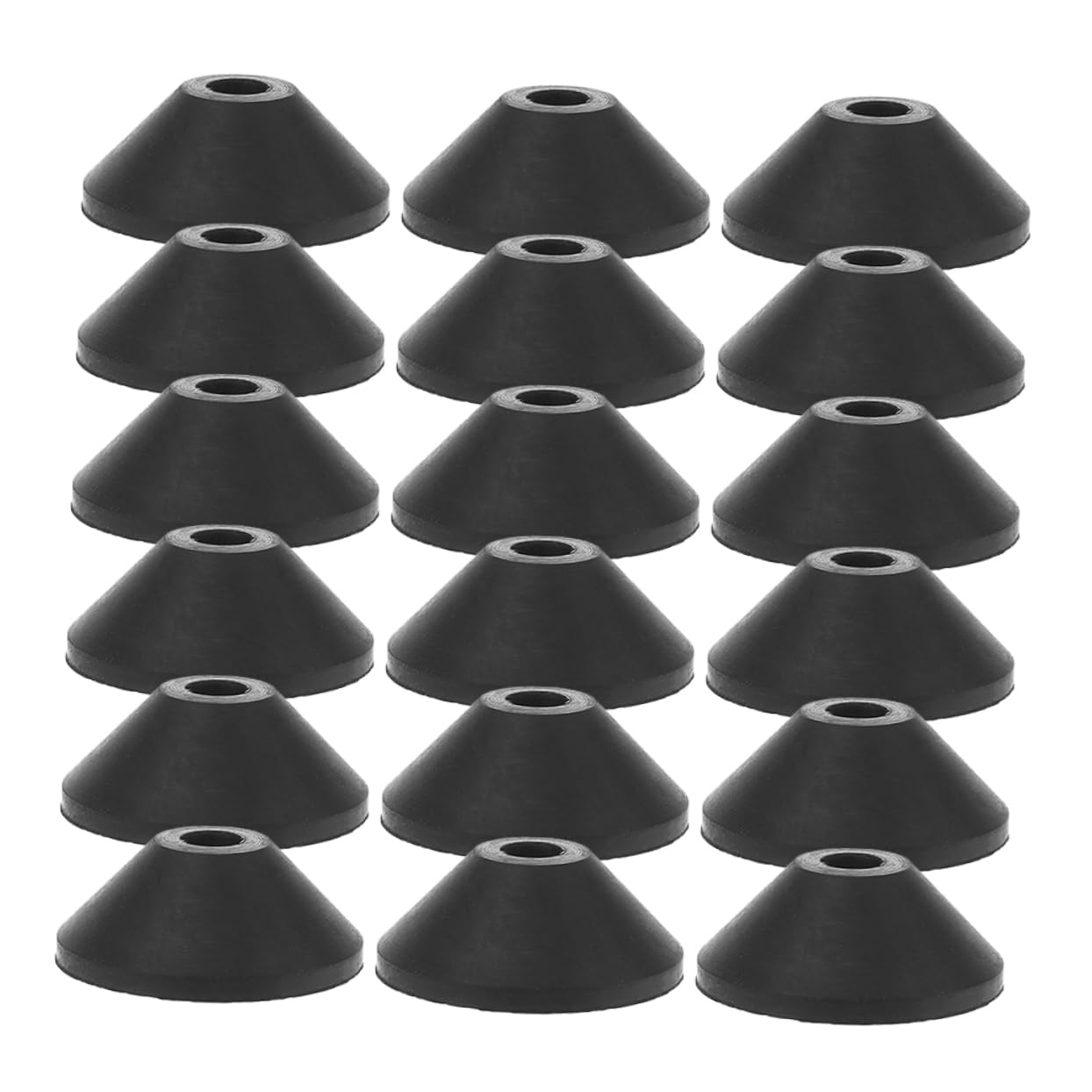 jojofuny 150pièces Rondelles Caoutchouc Coniques Étanches Pour Boulons De Réservoir De Toilette Joint De Fixation Et Facile à Installer