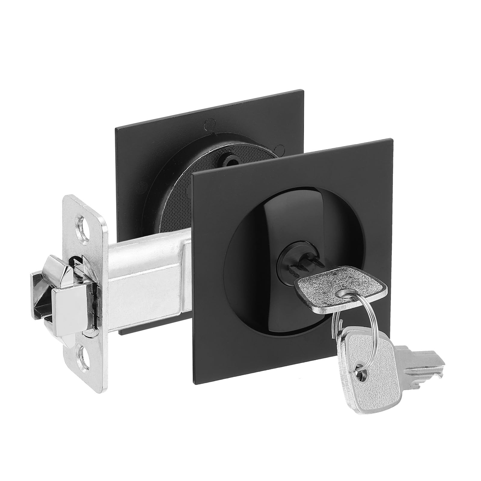 PATIKIL Recessed Door Lock with Keys