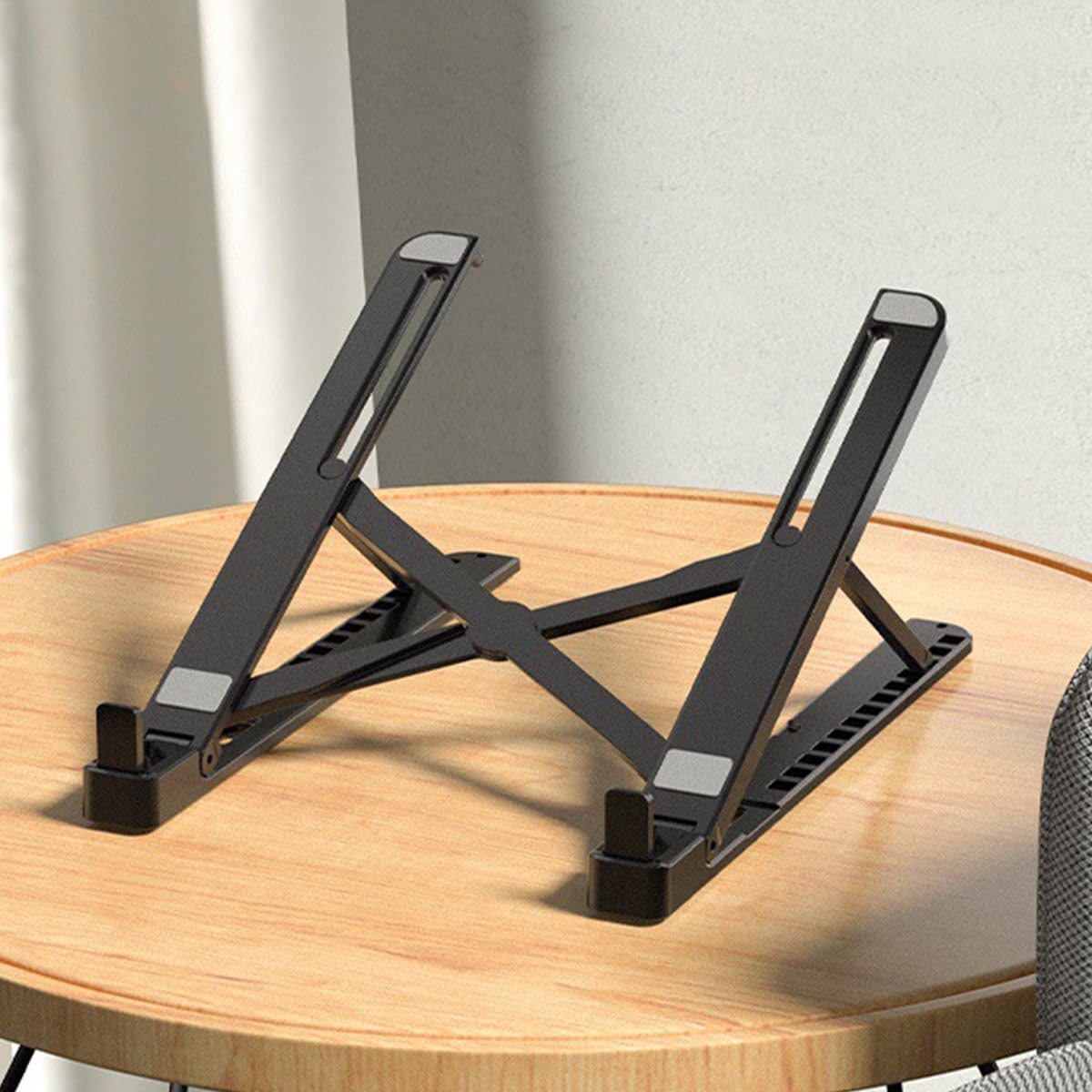 Buy ECVV Laptop Stand for Desk, Adjustable Laptop Riser Plastic ...