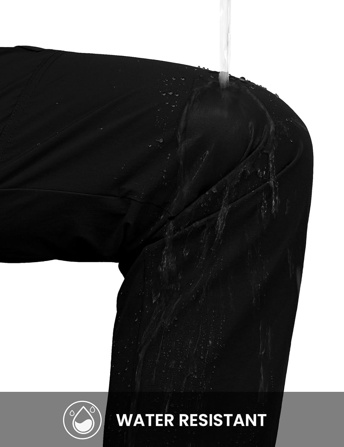 Gopune Women's Hiking Cargo Pants Lightweight Quick Dry Water Resistant Camping Work Travel Pants - Image 4