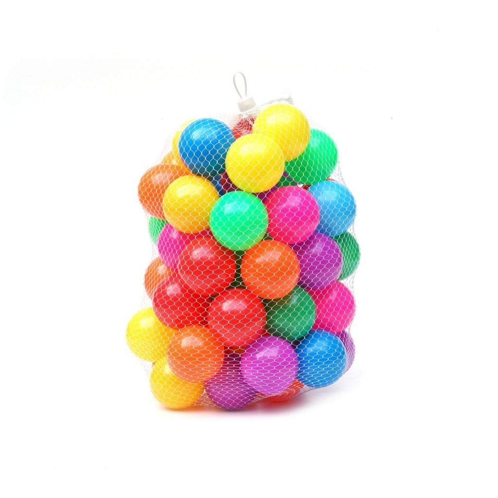 Komal Toys Plastic Balls for Kids Without Sharp Edges (8cm) - Set of 50 (B07XKNHGJ5) Amazon Price History, Amazon Price Tracker