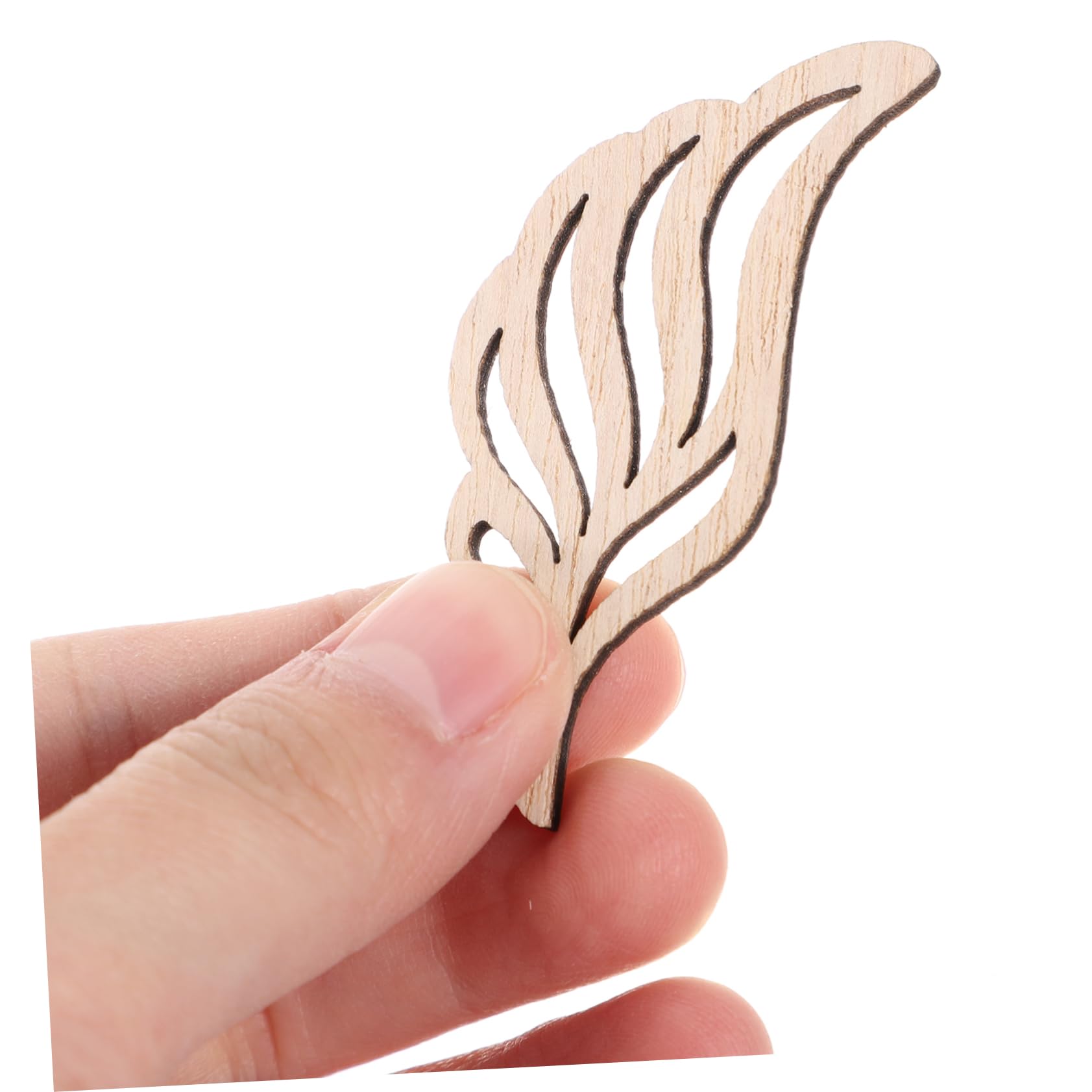 80 Pièces Ailes D'ange En Bois à Colorier - DIY Créatif Pour Enfants - Décoration, Peinture, Bricolage