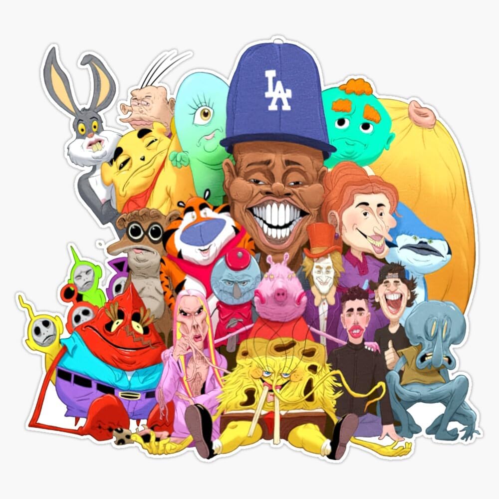 Meatcanyon Merch 3M Subs Shirt Sticker Vinyl Waterproof