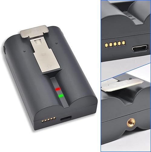 Miniatura 9 de Paquete de 4 baterías de repuesto para cámara V4 compatibles con anillo de iones de litio 3.65 V 6040 mAh 22.046 Wh, recargable, 4 paquetes