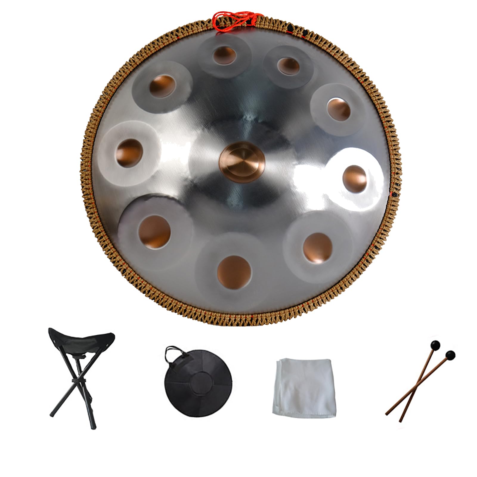 ハンドパン スチールドラム ヒーリング楽器 練習用に