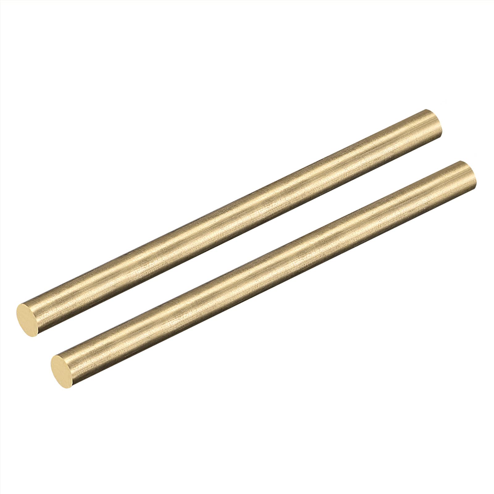DMiotech 5mm x 200mm Ottone Massiccio Rotondo Asta Barra Tornio