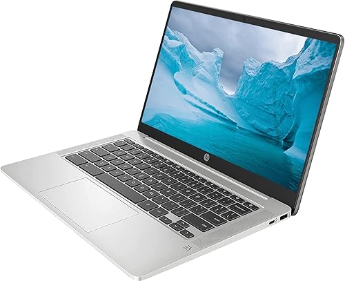 Miniatura 10 de HP Laptop Chromebook 2023, pantalla de 14 pulgadas, procesador Intel Celeron N4120, 4 GB de RAM, 64 GB eMMC, gráficos Intel UHD 600, WiFi,