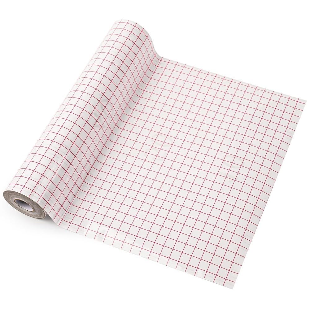 Rotolo Di Nastro Adesivo Per Trasferimento A Griglia LOKLiK Rosso 30 X 1500 Cm - Foto 7