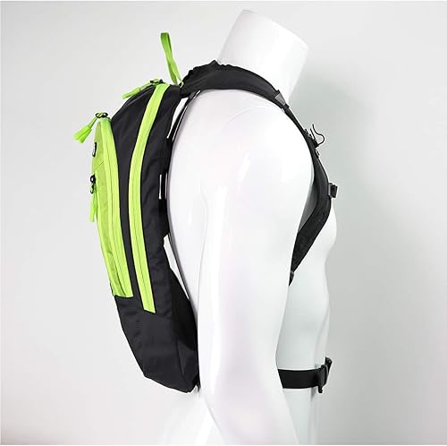 Miniatura 5 de Arvano Mochila de bicicleta pequeña de ciclismo de montaña ligera de 6 litros - MTB ciclismo, senderismo, esquí, bicicleta de nieve, snowboard