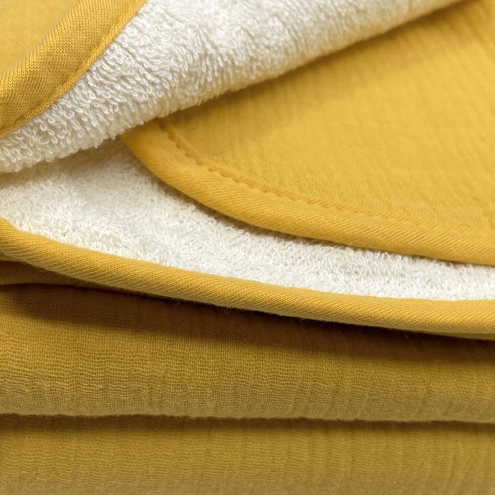 Lingettes bébé (Set) - Jaune