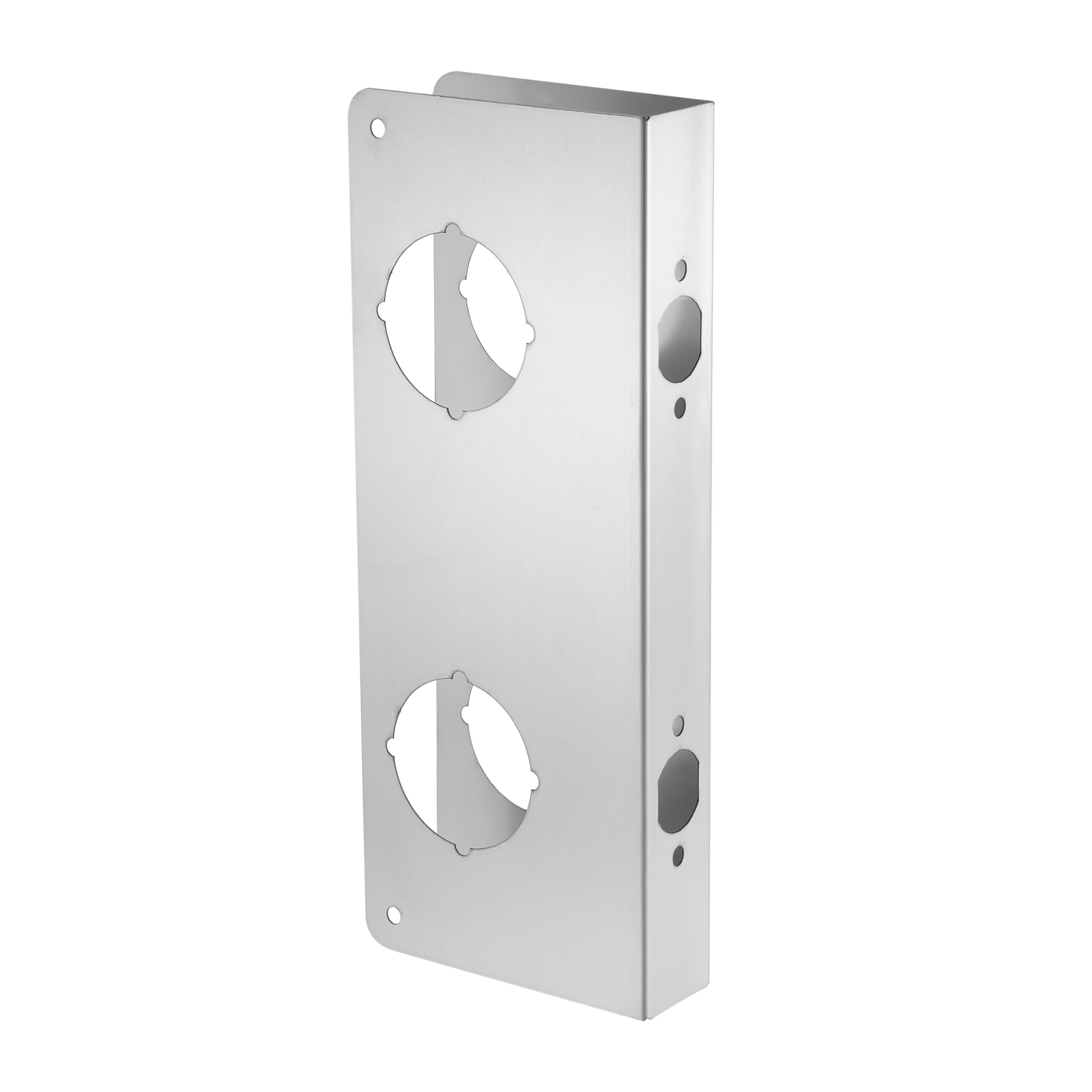 Platine De Renfort De Porte – 1 Set – Pour Porte 1-3/8 Po – Argent – Uxcell