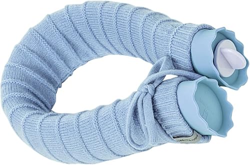 Bolsa de agua caliente en forma de U con manga de punto, material de gel de sílice para protección contra el calor y el frío del hombro, cómoda